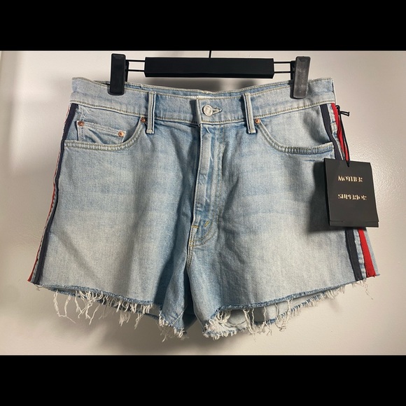 MOTHER “EASY DOES IT” shorts in thank again racer with anchor size 28 NWT - Picture 5 of 6
